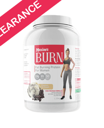 Maxine's Burn Protein Cookies & Cream 1.25kg – Fat Burning Protein for Women, Clearance Stock, High Protein Formula, Short Expiry.