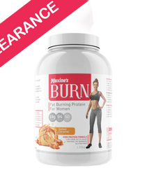 Maxine's Burn Protein Salted Caramel 1.25kg – Fat Burning Protein for Women, Clearance Stock, High Protein Formula, Short Expiry.